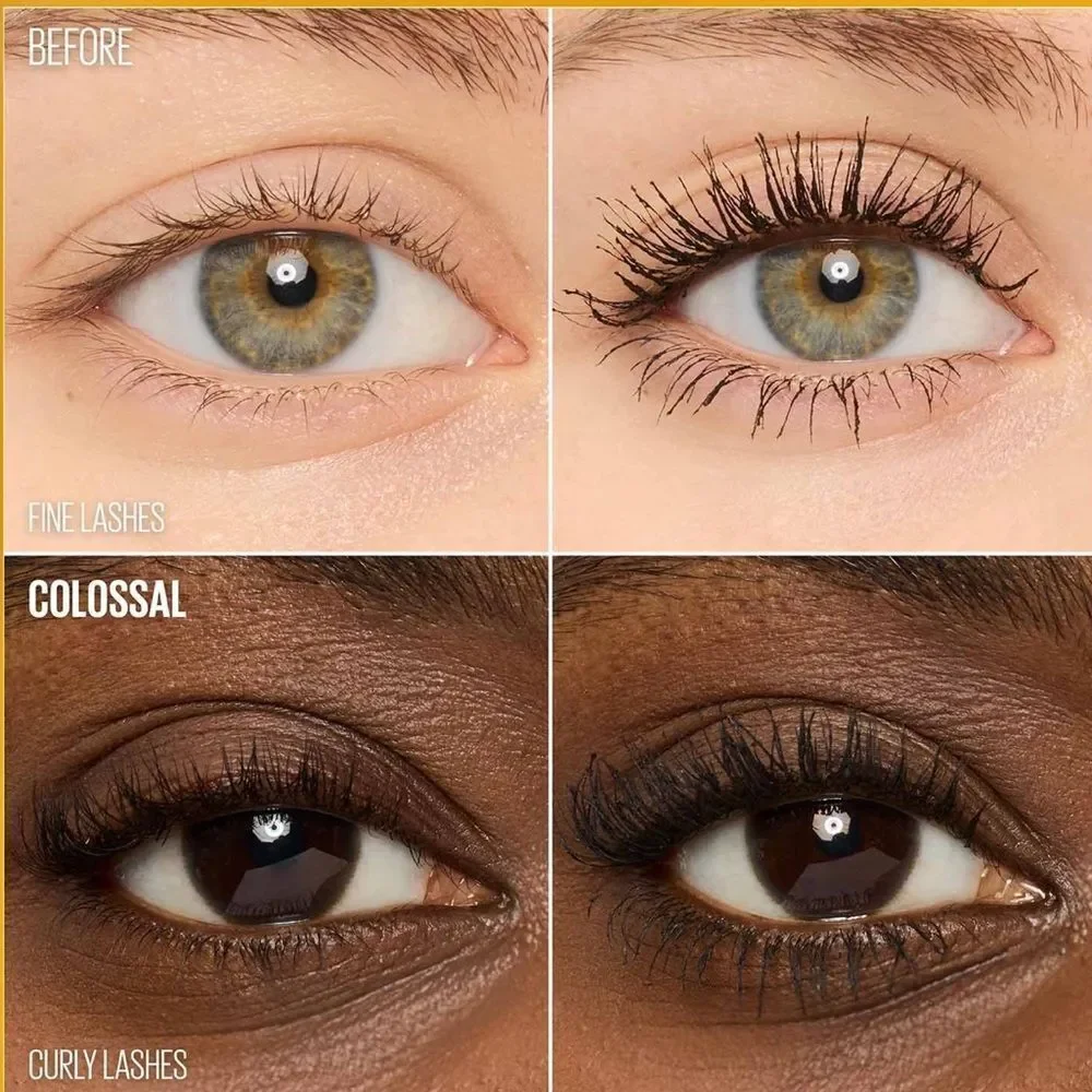 🦋 Maybelline The Colossal Mascara Classic Black New FullSz